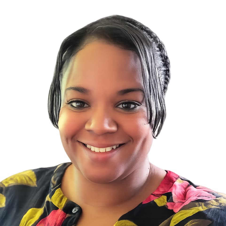 Portrait of Marvalyne Tripp, smiling